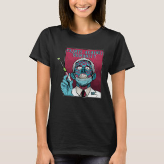 T-shirt Science zombie de Fauci anti mandat Arrestation du