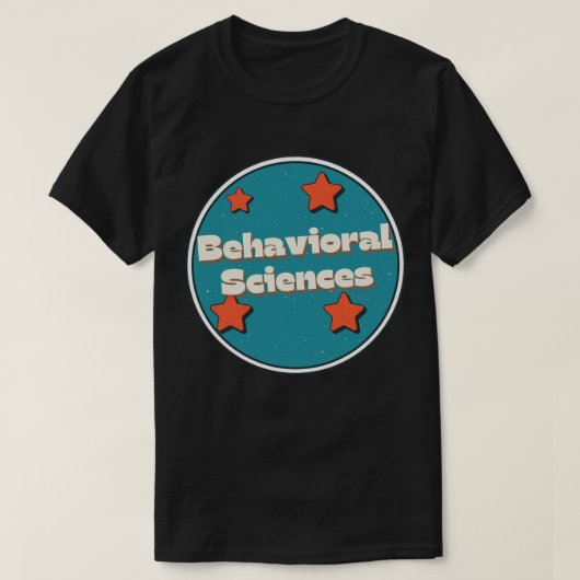 T-shirt Sciences comportementales (Design devant)