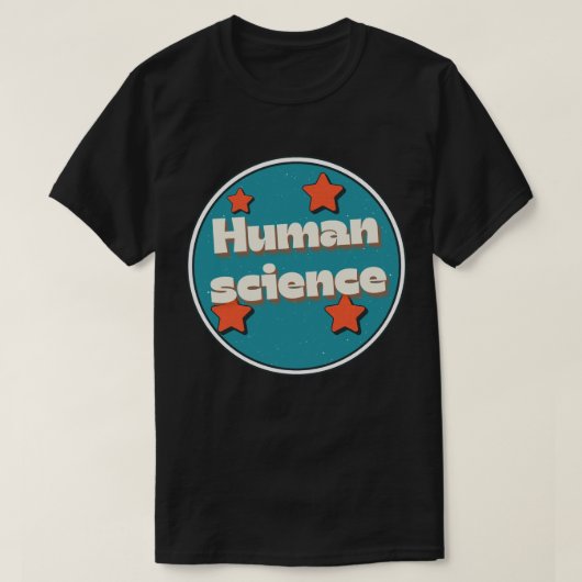 T-shirt Sciences humaines (Design devant)