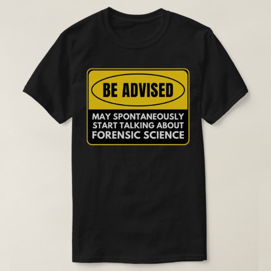T-shirt Sciences judiciaires 15 (Design devant)