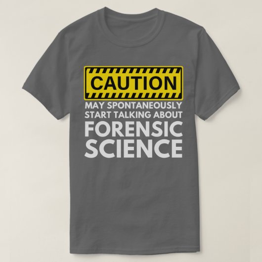 T-shirt Sciences judiciaires 4 (Design devant)