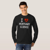 T-shirt Sciences mortuaires Professionnel Embalmer Gravedi (Devant entier)