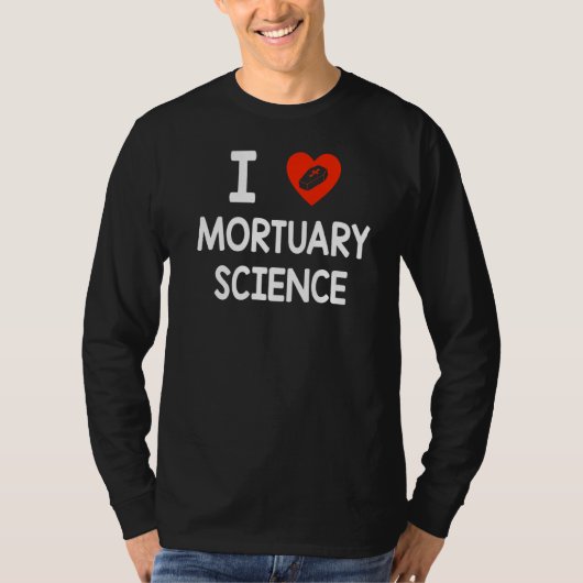 T-shirt Sciences mortuaires Professionnel Embalmer Gravedi (Devant)