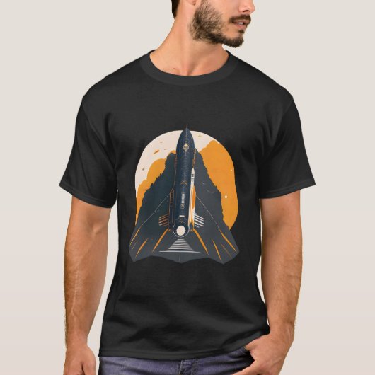 T-shirt Sciences spatiales Spacecraft (Devant)