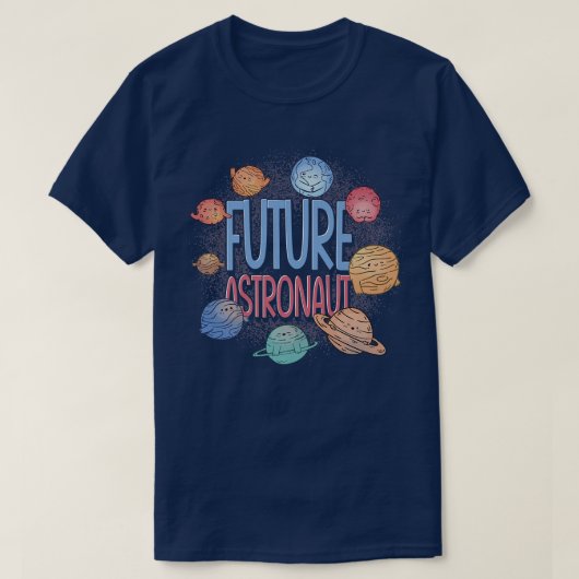 T-shirt Sciences spatiales Univers Planètes spatiales Aven (Design devant)