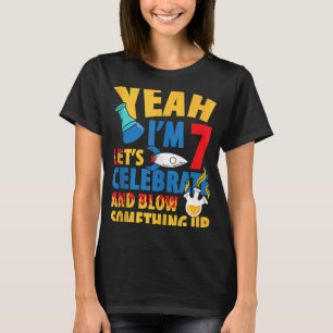 T-shirt Scientifique Anniversaire Pour Enfants Scientifiqu