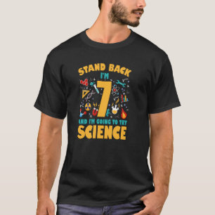 T-shirt Scientifique Anniversaire Pour Enfants Scientifiqu