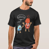 T-shirt scientifique chimique (Devant)