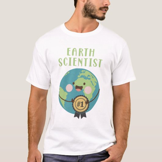 T-shirt Scientifique de la Terre (Devant)