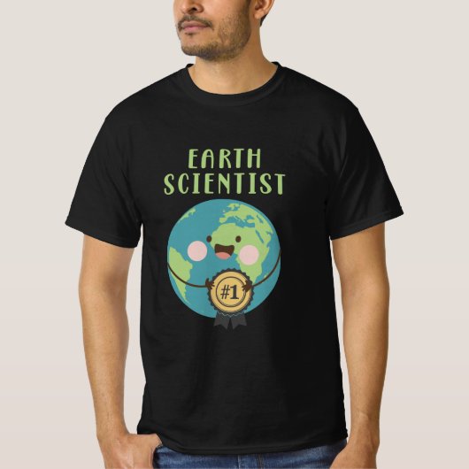 T-shirt Scientifique de la Terre (Devant)