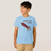 T-shirt Scientifique de Rocket dans la formation (Devant entier)