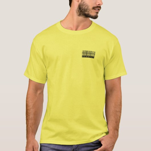 T-shirt Scientifique (du cerveau) (Devant)