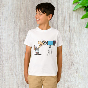 T-shirt Scientifique en astronomie télescope Humour scient
