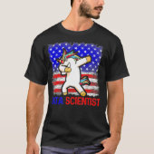 T-shirt Scientifique en données Éduquer Analyste en scienc (Devant)