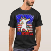 T-shirt Scientifique en données Éduquer Analyste en scienc (Devant)