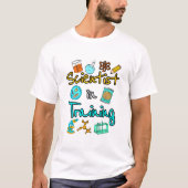 T-shirt Scientifique en formation Science Lover STEM T-Shi (Devant)
