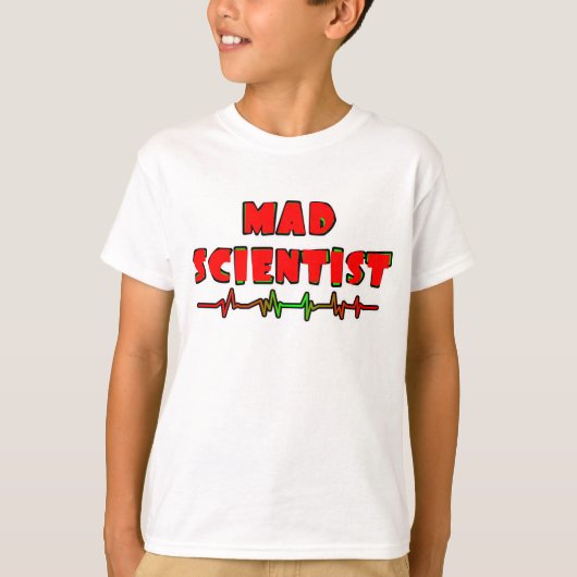 T-shirt Scientifique fou (Devant)