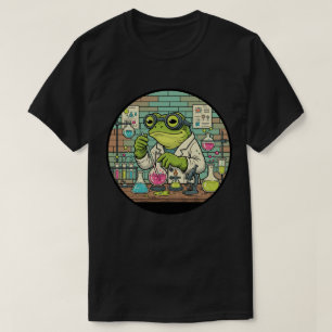 T-shirt Scientifique Grenouille Chimiste - Travail de labo