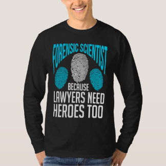 T-shirt Scientifique médico-légal Science médico-légale C