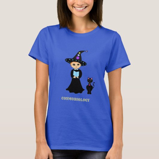 T-shirt Scientifique mignon et chat (Devant)