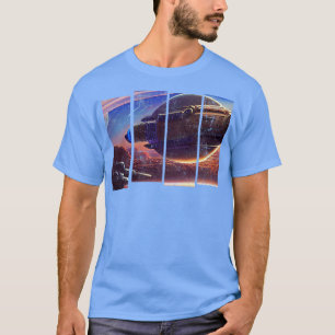 T-shirt SciFi de vaisseau spatial