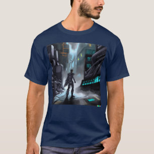 T-shirt SciFi Futuriste Action Movie Graffiti Art Style f