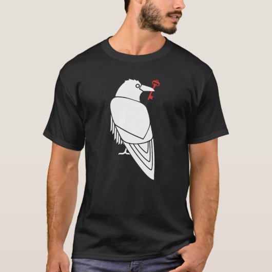 T-shirt SCIHUB Raven family (Devant)