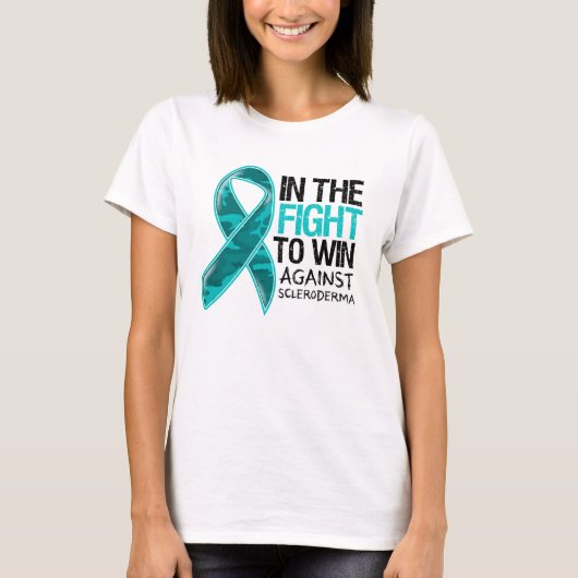 T-shirt Scleroderma - Lutte Pour Gagner (Devant)