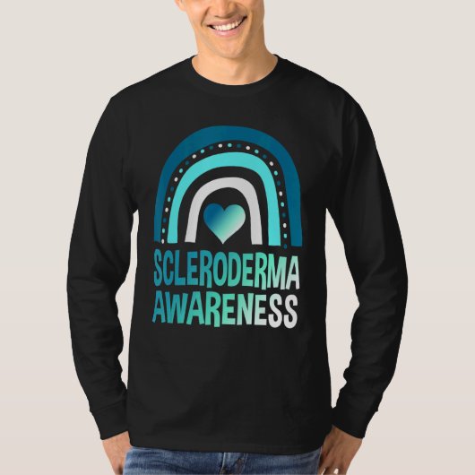 T-shirt Scleroderma Mois de sensibilisation Survivant Guer (Devant)