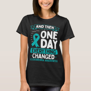 T-shirt Scleroderma Sensibilisation Guerrier Survivant Rub
