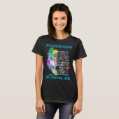T-shirt Scleroderma Sensibilisation Ribbon Soutien Cadeaux (Devant entier)