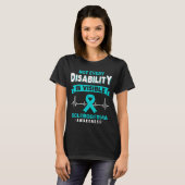 T-shirt Scleroderma Sensibilisation Ribbon Soutien Cadeaux (Devant entier)