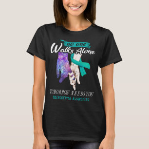 T-shirt Scleroderma Sensibilisation Ribbon Soutien Cadeaux