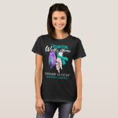 T-shirt Scleroderma Sensibilisation Ribbon Soutien Cadeaux (Devant entier)