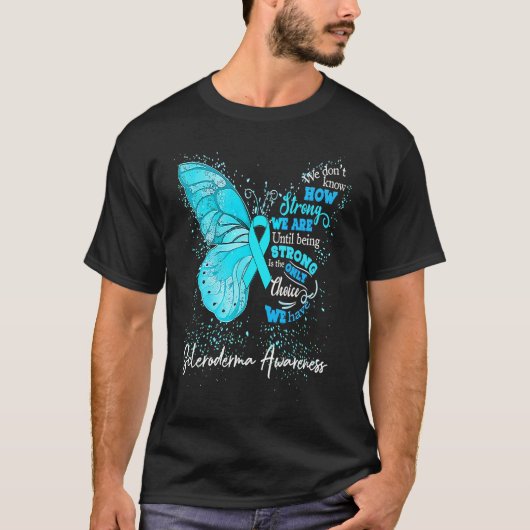 T-shirt Scléroderme chez les femmes Sensibilisation Papill (Devant)