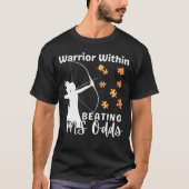 T-shirt Sclérose en plaques - MS Warrior (Devant)