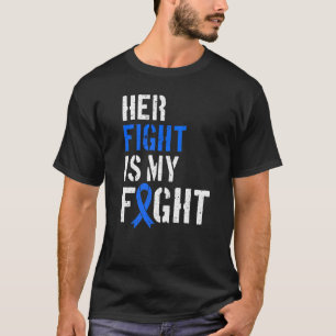 T-shirt Sclérose latérale amyotrophique Ruban bleu Son Com
