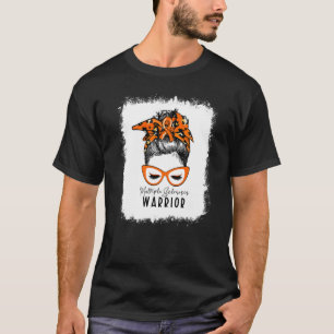 T-shirt Sclérose multiple blanchie Guerrier Messy Bun Ms W