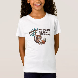 T-shirt scolaire pour garçons et filles avec un mi
