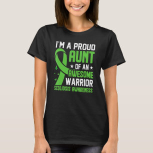 T-shirt Scoliose Guerriers des Blessures de la Colonne Ve
