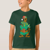 T-shirt Scooby de Noël (Devant)