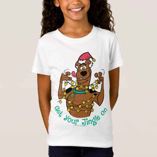 T-Shirt Scooby-Doo "Accrochez-vous à votre Jingle" (Devant)