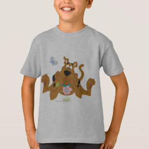 T-shirt Scooby-Doo Admirant Fleur