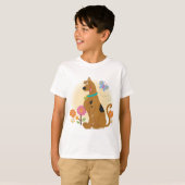 T-shirt Scooby-Doo Après Papillon (Devant entier)