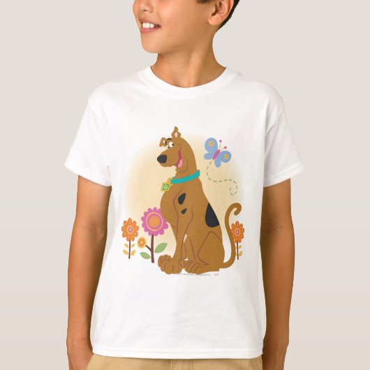 T-shirt Scooby-Doo Après Papillon (Devant)