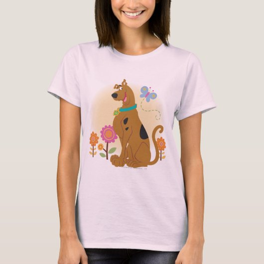 T-shirt Scooby-Doo Après Papillon (Devant)