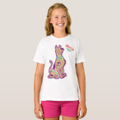 T-shirt Scooby-Doo arc-en-ciel (Devant entier)