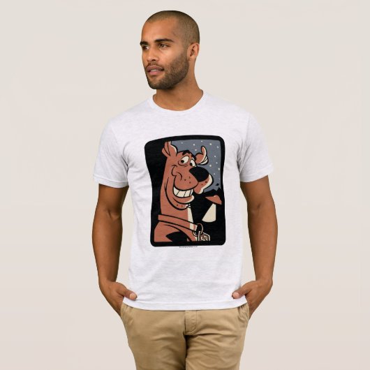 T-shirt Scooby Doo avec OVNI (Devant entier)