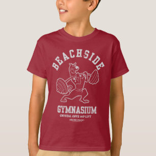 T-shirt Scooby-Doo "Beachside Gymnasium" Weightlifting