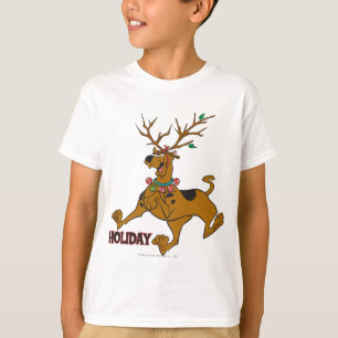 T-shirt Scooby-Doo Christmas Holiday Antlers